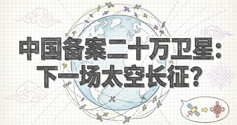 中国二十万颗卫星计划：太空战略的深层博弈