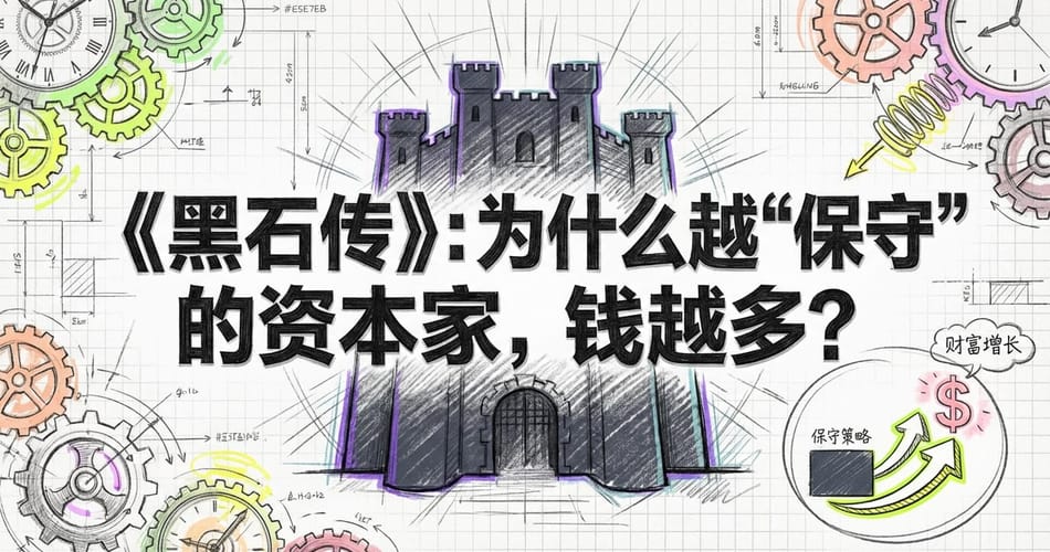 揭秘《黑石传》：为何最“保守”的资本家，钱反而越多？