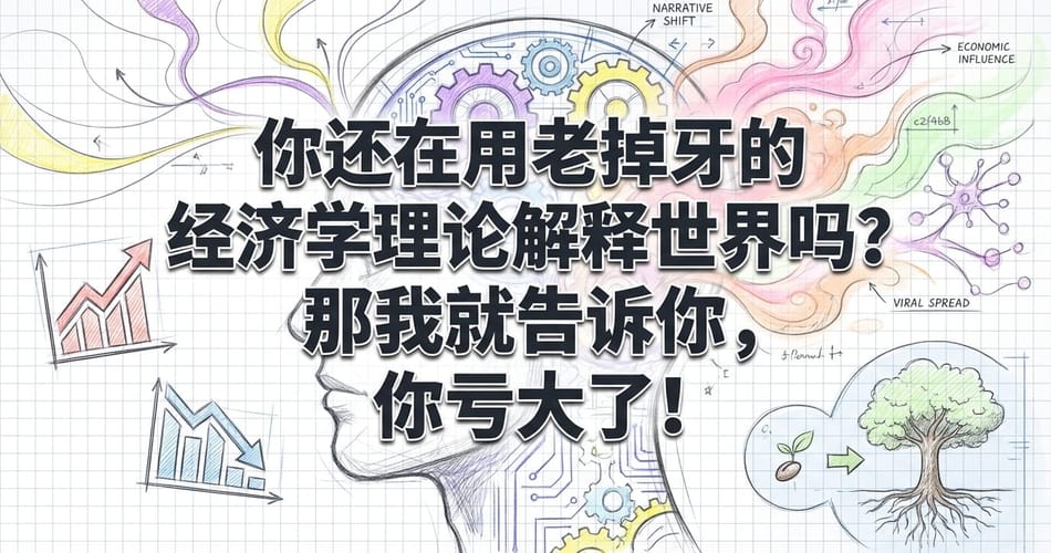 诺奖得主希勒《叙事经济学》：故事如何驱动你的财富和国家政策？