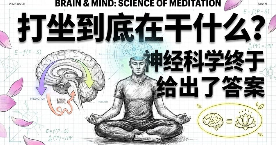 打坐时大脑在干什么？神经科学与唯识宗的惊人共鸣