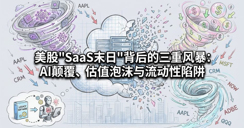 SaaS末日”背后的三重风暴：AI颠覆、估值泡沫与流动性陷阱