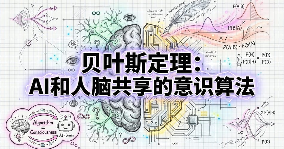 贝叶斯定理：AI与人脑意识共享的秘密算法，一场“受控的幻觉”