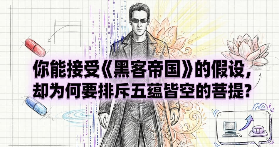 除旧迎新：为何《黑客帝国》与五蕴皆空，最终殊途同归？