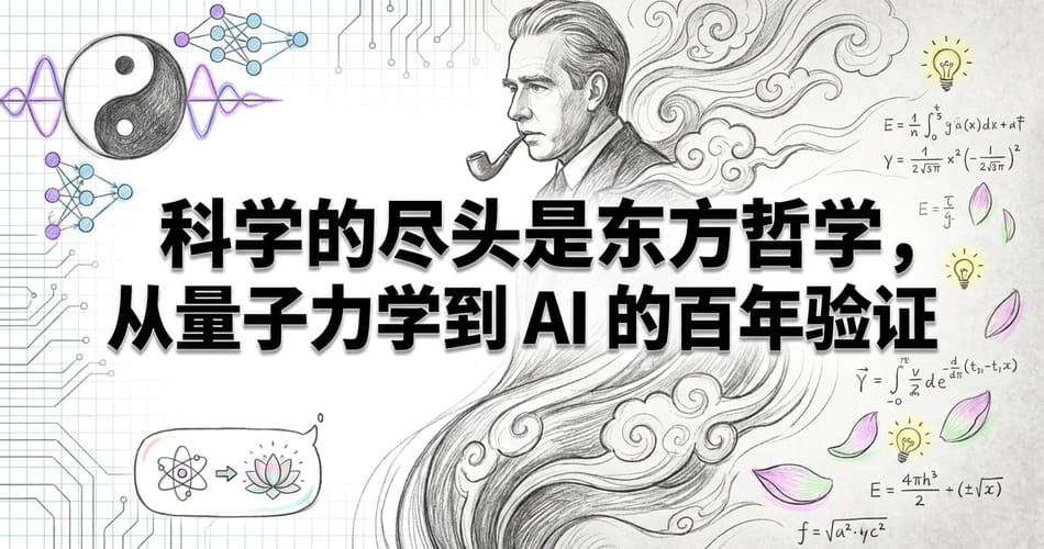 科学尽头遇东方：量子力学与AI如何百年验证古老智慧？