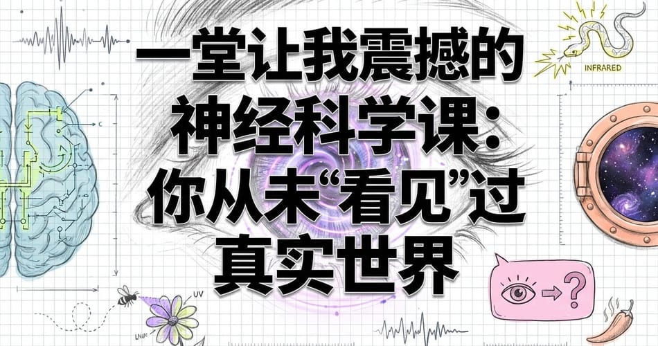你从未真正「看见」过世界：一堂颠覆认知的神经科学课