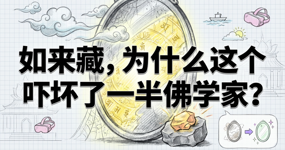 如来藏：你本来就是佛？佛学史上最精妙也最危险的概念深度解析
