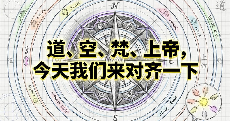 道梵空上帝终极对齐：用七个层面读懂东西方意识哲学的全部核心术语
