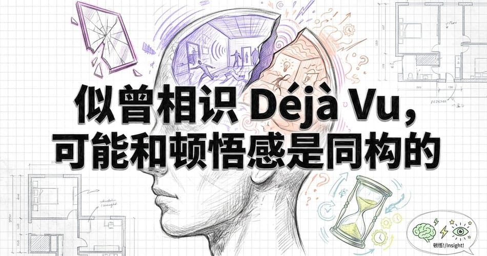 似曾相识与顿悟同构？神经科学揭示大脑的秘密