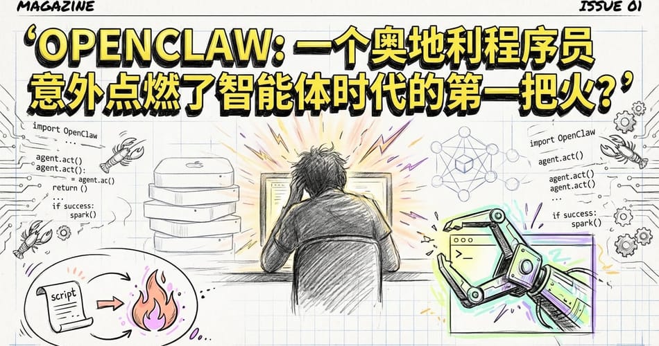 OpenClaw：一个奥地利程序员如何意外点燃智能体时代的第一把火？