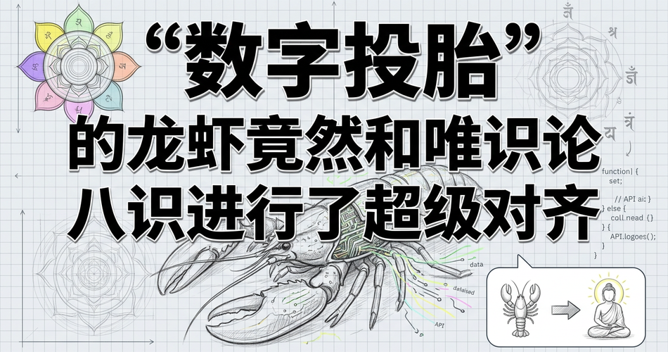 数字投胎：龙虾AI架构与唯识论八识的惊人同构