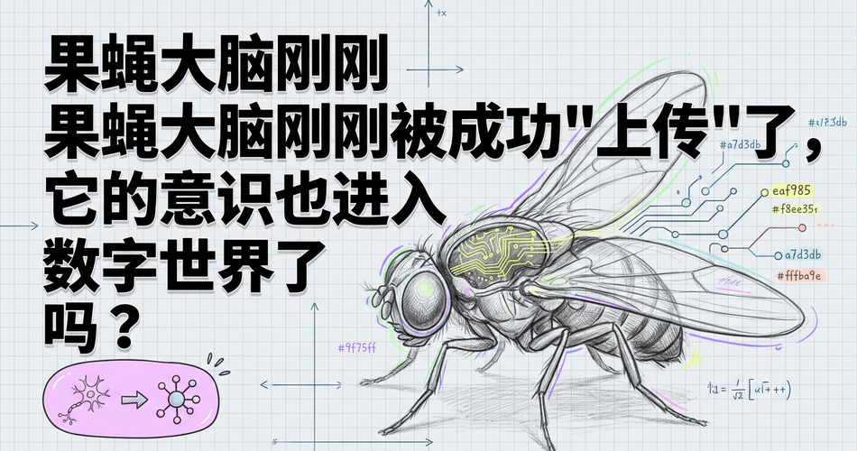 果蝇大脑被成功数字化：连接组能复制意识吗？