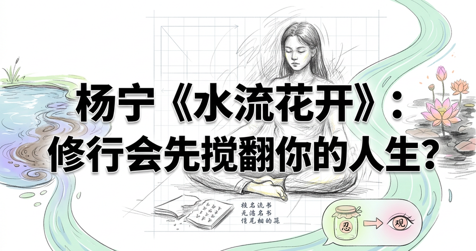 修行会先搅翻你的人生？杨宁《水流花开》揭示的修行真相
