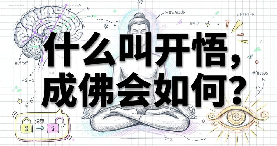 开悟到底是什么？用科学拆解成佛与觉悟的本质