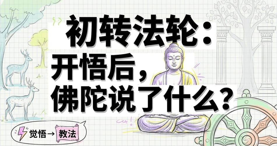 初转法轮：佛陀如何将觉悟「翻译」成可传授的教法？