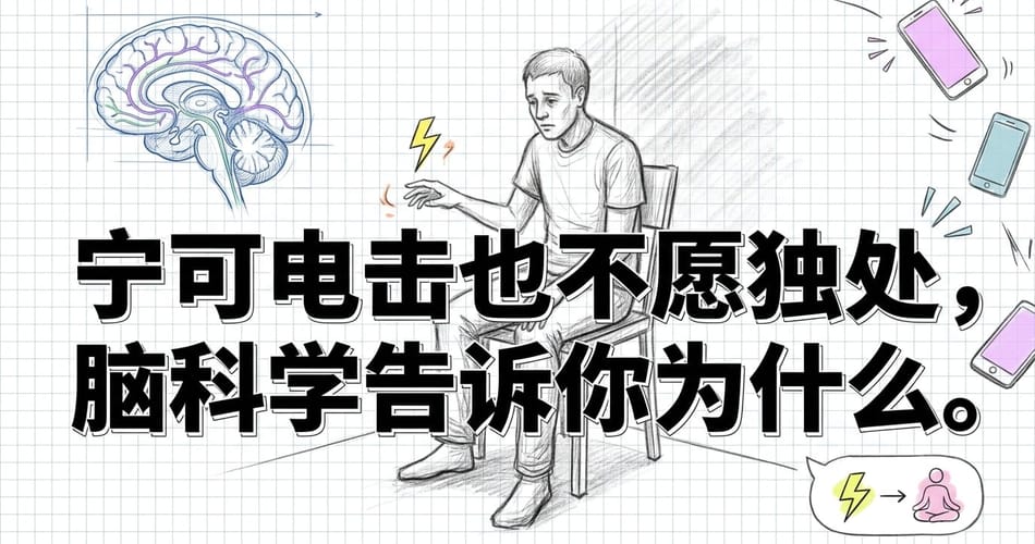 宁可电击也不愿独处？脑科学揭示冥想改变大脑的真相