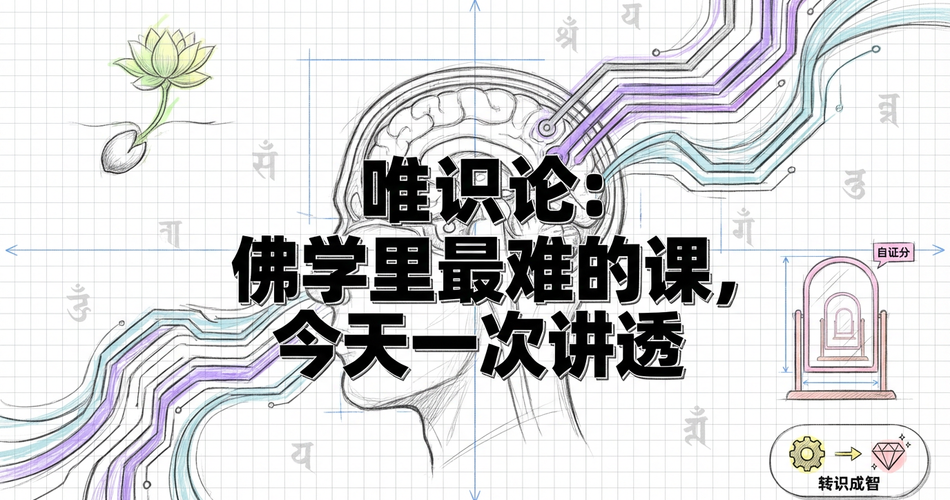 唯识论终极解析：佛学最难的课，一次讲透八识、种子与转识成智