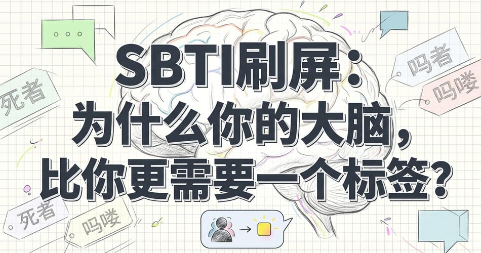 SBTI刷屏背后：为什么你的大脑更需要被贴标签？
