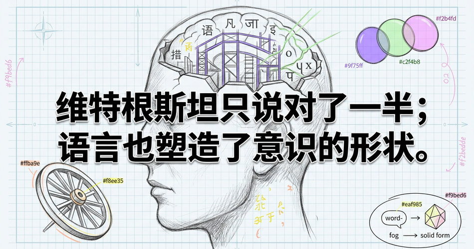语言不只是工具：它正在悄悄塑造你的意识与世界观