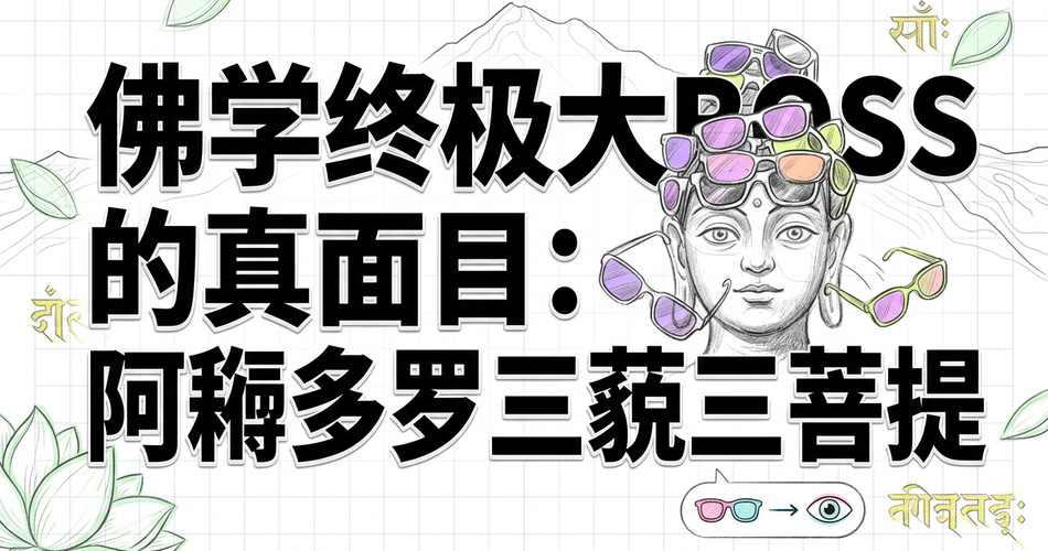 阿耨多罗三藐三菩提：佛学终极目标的真正含义，你念了一辈子却不懂