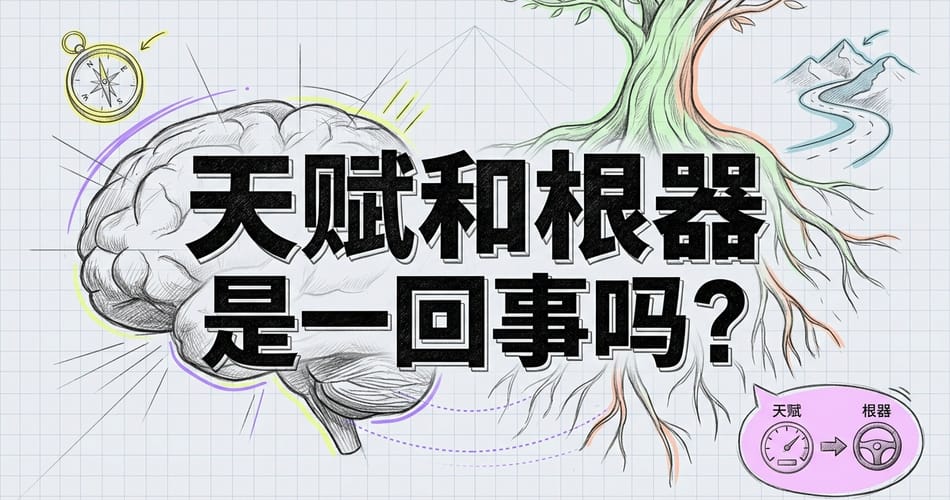 天赋 vs 根器：你的人生瓶颈究竟在哪里？