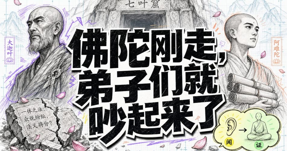 佛灭后的权力博弈：第一次结集如何决定了佛教两千五百年的命运