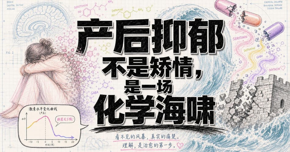 【母亲节献礼】产后抑郁不是矫情：一场你无法控制的化学海啸