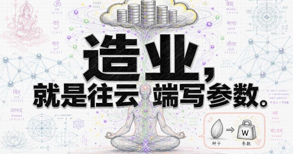 修行就是手动调参：用AI框架破解佛教业力与阿赖耶识的底层逻辑