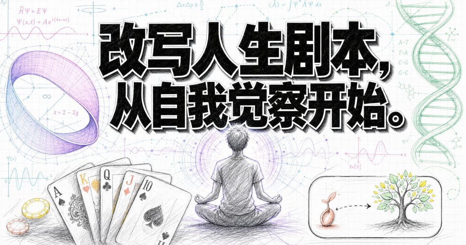 改写人生剧本：从自我觉察开始，用量子思维重新理解命运与自由意志
