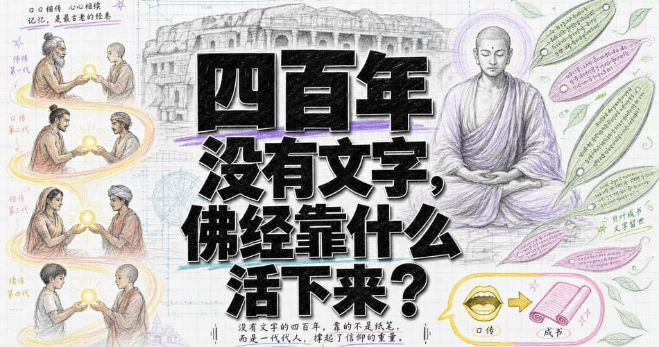 四百年无文字：佛经如何靠人的记忆存活下来？