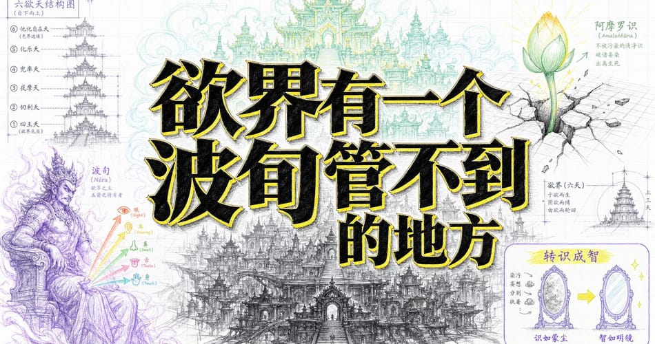 波旬管不到的地方：从四魔武器库到阿摩罗识的三层觉醒地图