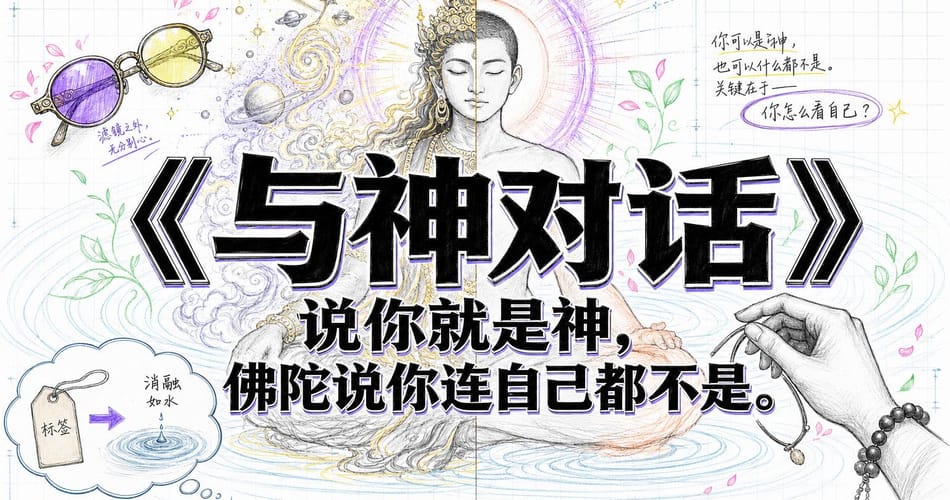 《与神对话》vs 佛陀：你是神，还是连自我都是幻觉？
