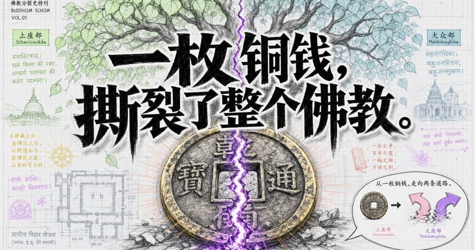 一枚铜钱如何撕裂佛教：第二次结集与佛教大分裂的历史真相
