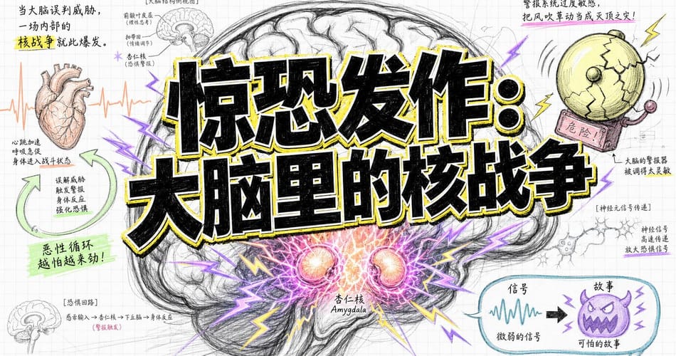 惊恐发作：当大脑把心跳变成死亡预言，你该如何破解这个恐怖故事？