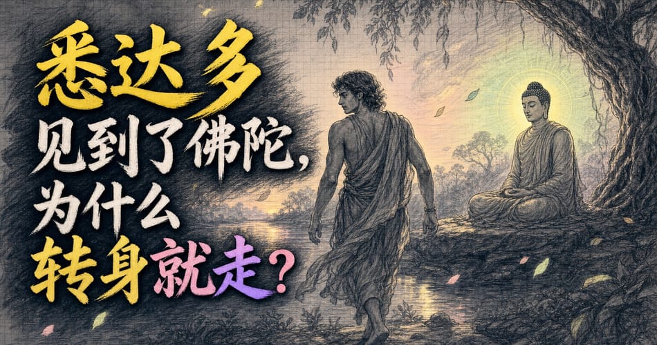 悉达多见到了佛陀，为什么转身就走？