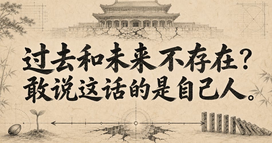 过去和未来不存在？敢说这话的是自己人。