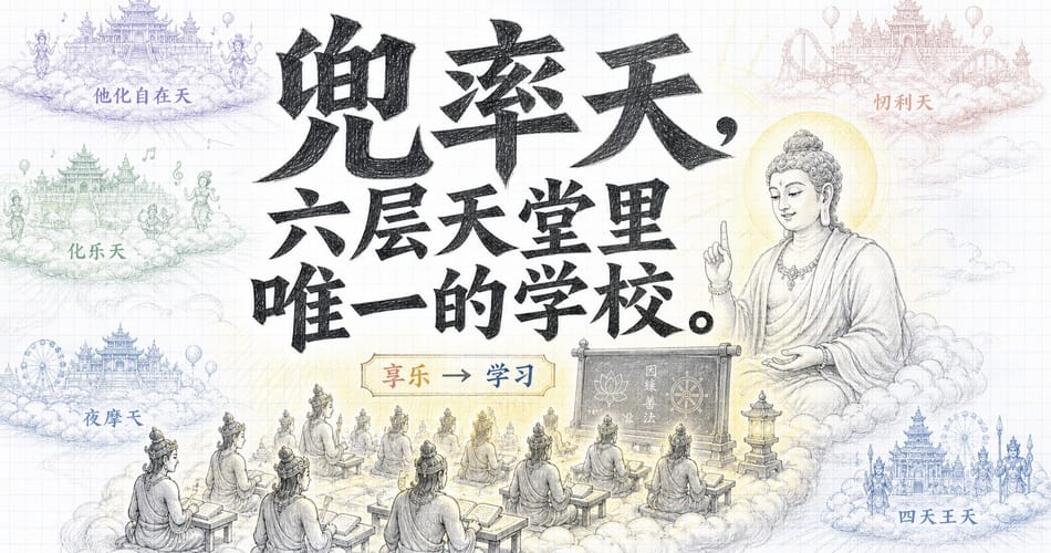 兜率天，六层天堂里唯一的学校。