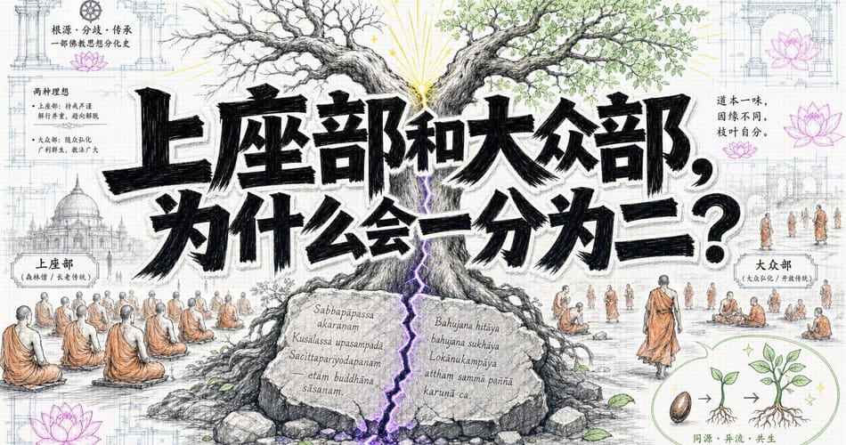 上座部与大众部：佛教第一次大分裂的真相，远比你想象的复杂