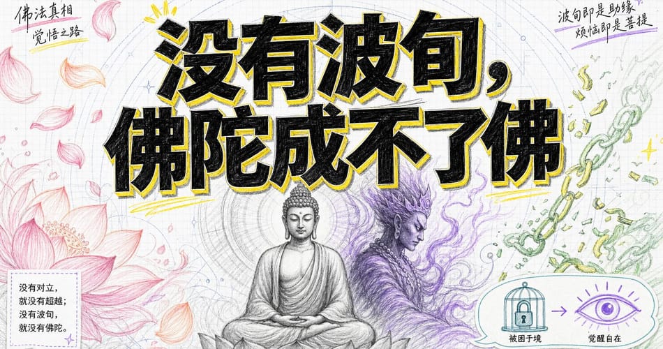 没有波旬，佛陀成不了佛：欲界六天的隐秘逻辑与修行最大的陷阱
