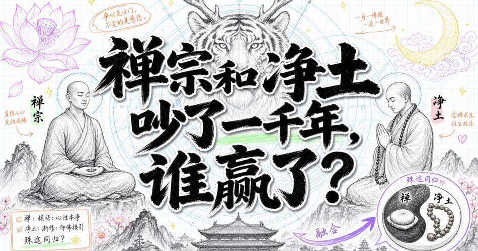 禅净双修与三教合一：一千年争论背后的思维革命