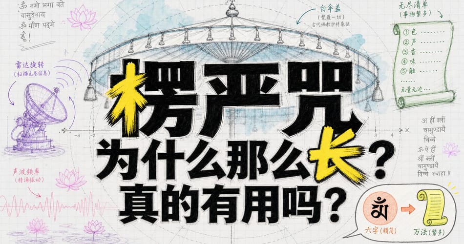 楞严咒为何长达两千六百字？揭秘意识对齐的古老枚举清单