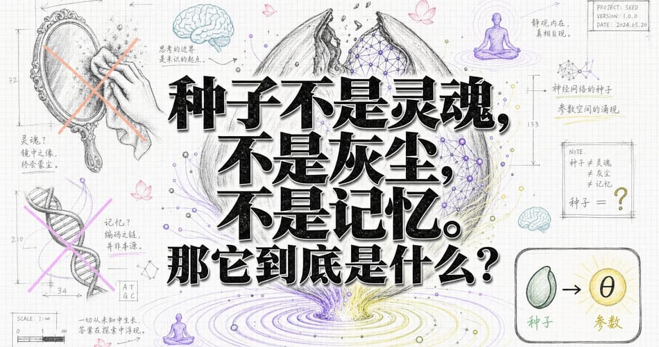 种子既非灵魂也非记忆：用AI参数彻底拆解唯识学「种子」的真正含义