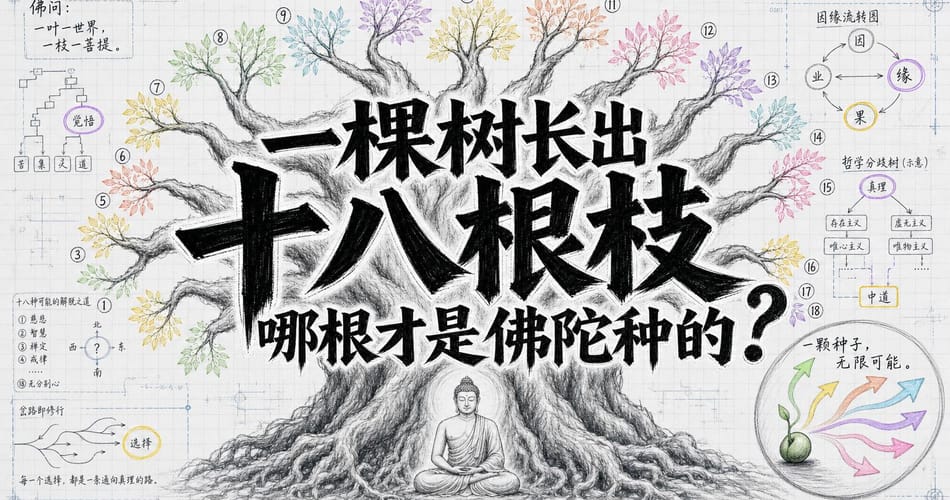 一棵树长出十八根枝：部派佛教分裂的四大核心争论