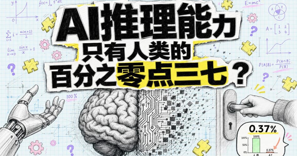 AI推理能力仅有人类的0.37%？ARC-AGI-3揭示人工智能最致命的盲区