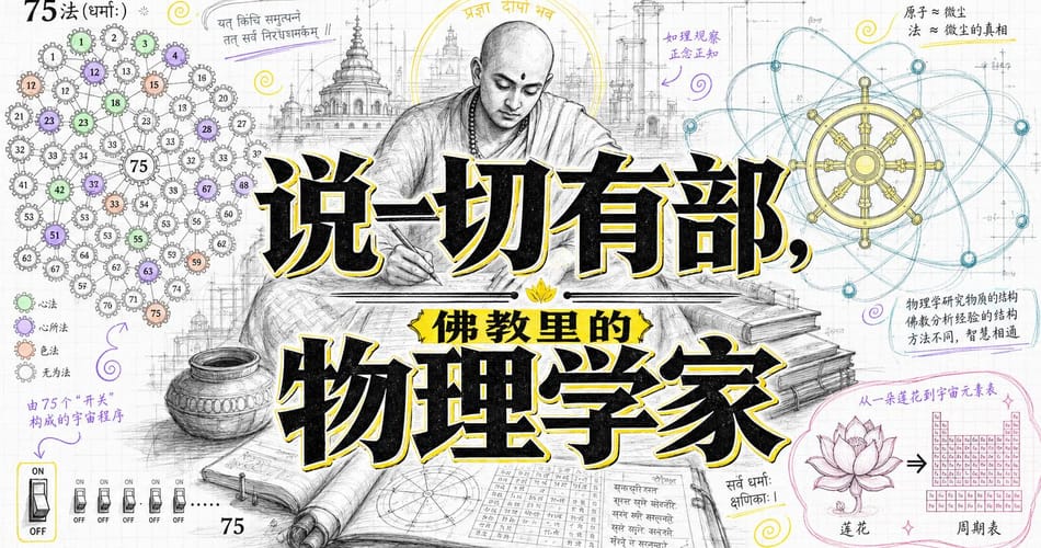 说一切有部：佛教里的物理学家，用75种法构建宇宙清单