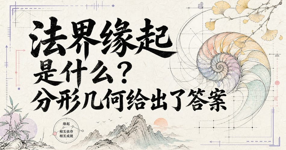 法界缘起是什么？分形几何给出了答案。