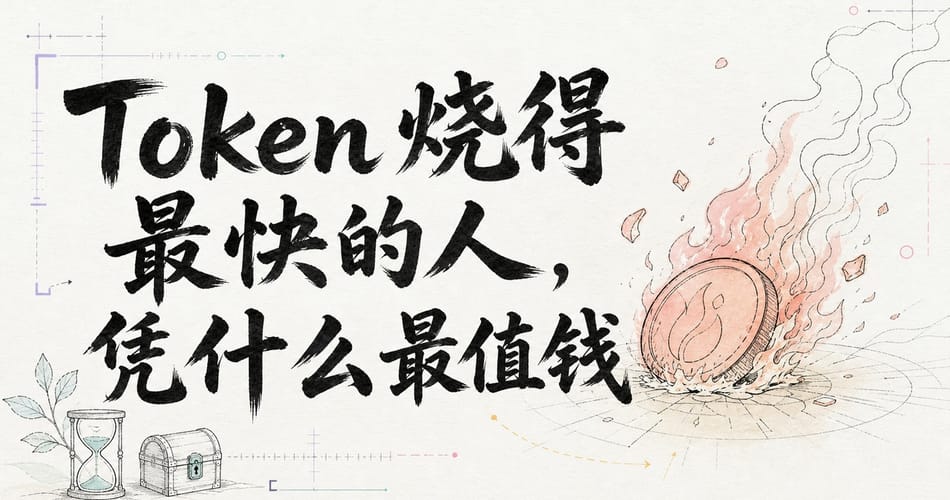 Token 烧得最快的人，凭什么最值钱？