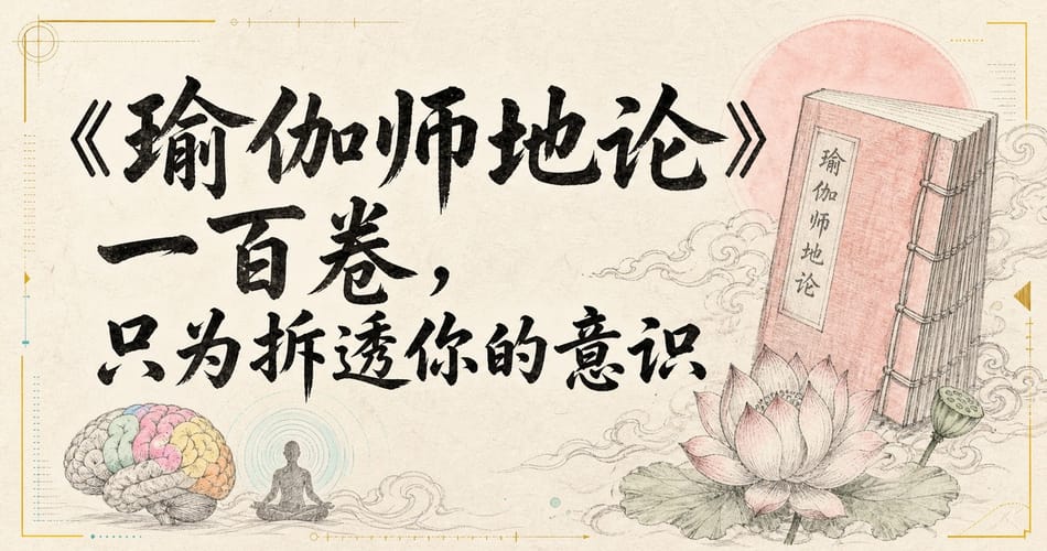 《瑜伽师地论》一百卷，只为拆透你的意识？
