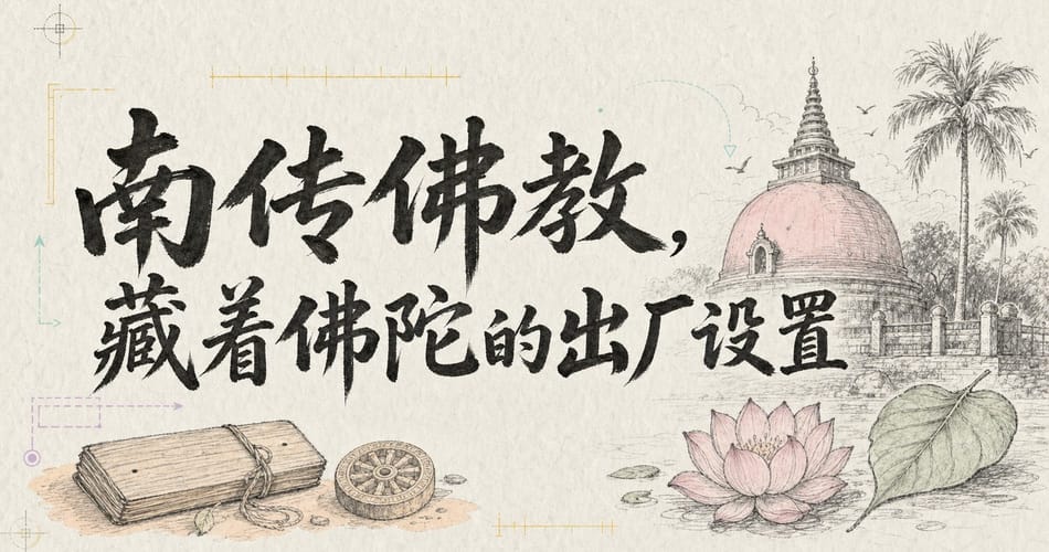 南传佛教，藏着佛陀的出厂设置？