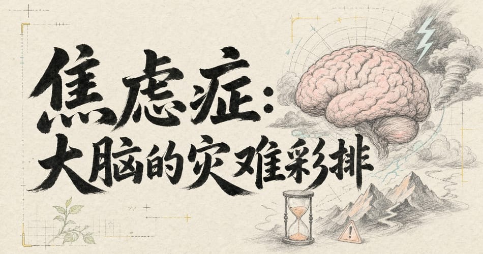 焦虑症：大脑的灾难彩排。
