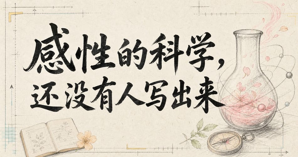 感性的科学，还没有人写出来。